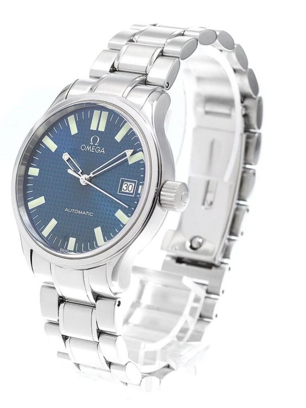 OMEGA Classic 5203.81 Date blue Dial Automatic Men's Watch_971037
